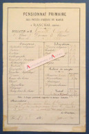 ● RANCHAL 1888 Pensionnant Primaire Des Petits Frères De Marie - Bulletin Scolaire Charles Gonnet - Rare Document - Diplomi E Pagelle