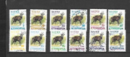 TIMBRE OBLITERE D'ETHIOPIE DE 2002 - Etiopia