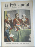 LE PETIT JOURNAL N° 616 - 7 SEPTEMBRE 1902 - INSTALLATION  DU CONSEIL D'ETAT PAR LE CONSEIL (AN VIII)- CHEVAUX DESERTEUR - Le Petit Journal