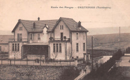 CHATENOIS (Territoire-de-Belfort) - Ecole Des Forges - Ecrit (2 Scans) - Châtenois-les-Forges