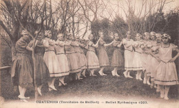 CHATENOIS (Territoire-de-Belfort) - Ballet Rythmique 1929 - Ecrit (2 Scans) - Châtenois-les-Forges