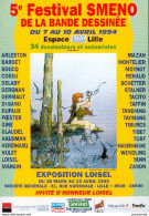LOISEL : Flyer Annonce Salon LILLE SMENO 1994 - Loisel