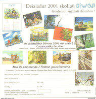 LOISEL : Carte Presentation CALENDRIER DIWAN - Loisel