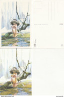 LOISEL : 2 Cartes Postales N°23 La FEE De Avril 1995 - Loisel