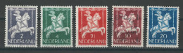 Niederlande NVPH 469-73, Mi 472-76 O - Oblitérés