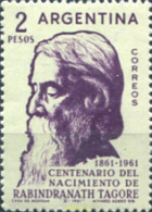 726679 MNH ARGENTINA 1961 CENTENARIO DEL NACIMIENTO DE RABINDRANATH TOGORE - Unused Stamps