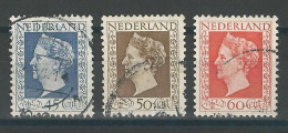 Niederlande NVPH 487-89, Mi 500-02 O - Gebraucht