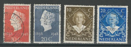 Niederlande NVPH 504-07, Mi 507-10 O - Usados