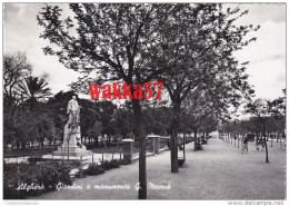 3-4174- Alghero - Giardini E Monumento G. Manno - Sassari - F.g. Non Viaggiata - Sassari