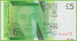 Voyo GIBRALTAR 5 Pounds 2011 P35 B130a A/AA UNC - Gibilterra