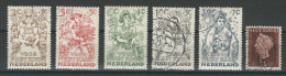 Niederlande NVPH 544-49, Mi 546-51 O - Gebraucht