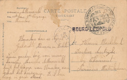 ARMEE BELGE  CORRESPONDANCE PRIVE - STREEP STEMPEL BOURG-LEOPOLD NAAR AERTRIJCKE  11e LIGNE 3de COMP. BEVERLOO   2 SCANS - Brieven En Documenten