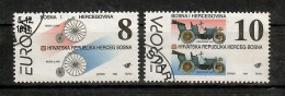 Bosnien Herzegowina 1994  Mi.Nr. 17 / 18 , EUROPA CEPT  Entdeckungen Und Erfindungen - Gestempelt / Fine Used / (o) - 1994