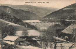 FRANCE - Renaison (Loire) - Barrage De La Tâche - Vue Générale Sur Le Barrage - Carte Postale Ancienne - Roanne