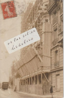 ASNIERES Sur SEINE - Un Immeuble En Travaux En 1913 ( Carte Photo à Destination De Moret Sur Loing ) - Asnieres Sur Seine