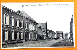 THEUX  -  Pensionnat Des Filles De La Croix, Rue Hovemont Et La Poste - Theux