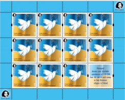 Finland 2022 No War! Help To Ukraine Peterspost Sheetlet Of 11 Stamps With Label MNH - Sonstige & Ohne Zuordnung