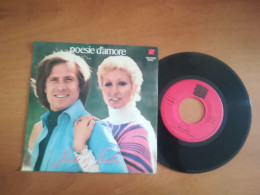 POESIE D'AMORE -JULI E JULIE -DISCO VINILE 45 GIRI 1976 VINTAGE - Autres - Musique Italienne