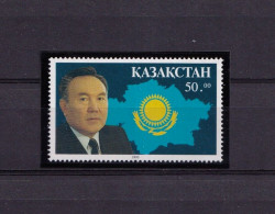 SA01 Kazahstan 1993 President Nursultan Nazarbaev Mint Stamp - Kazajstán