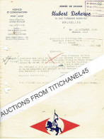 1946 BRUXELLES - HUBERT DEHERVE - Armes De Chasse - Autres & Non Classés