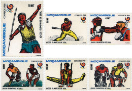 726686 HINGED MOZAMBIQUE 1988 24 JUEGOS OLIMPICOS VERANO SEUL 1988 - Mozambique