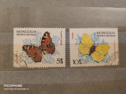 Mongolia	Butterflies (F82) - Mongolei