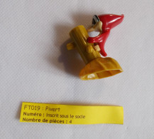 Kinder - Natoons - Animaux - Pivert - FT019 - Sans BPZ - Inzetting