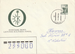 LITUANIE Lettre De VILNIUS 1990 - Lituanie