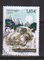 ANDORRA. 2022 Volkswagen 1303S (Beetle) GSR. Timbre Oblitéré., 1 ère Qualité - Oblitérés