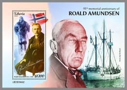 LIBERIA 2023 MNH Roald Amundsen Polarforscher S/S II – OFFICIAL ISSUE – DHQ2411 - Poolreizigers & Beroemdheden