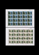 China 1998/1998-26 Lakes - Joint Issue With Switzerland Stamp Full Sheet 2v MNH - Blokken & Velletjes