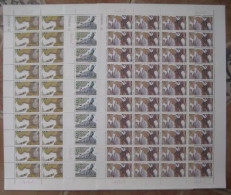 China 1998/1998-27  Lingqu Canal Stamp Full Sheet 3v MNH - Blocs-feuillets