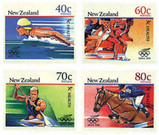 726695 HINGED NUEVA ZELANDA 1988 24 JUEGOS OLIMPICOS VERANO SEUL 1988 - Other & Unclassified