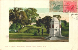 AUSTRALIA - The "Leake" Memorial, King's Park, Perth, W.A.  (2 Scans ) - Perth