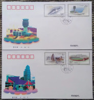 China FDC/1998-28  Macao/Macau Architectures 2v MNH - 1990-1999
