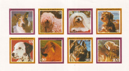 G020 Equatorial Guinea 1978 Dogs Breed Imperf Minisheet - Guinée Equatoriale
