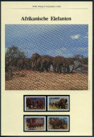 Uganda 1983 WWF Elefanten #GI394 - Ouganda (1962-...)