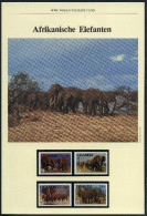 Uganda 1983 WWF Elefanten #GI392 - Ouganda (1962-...)