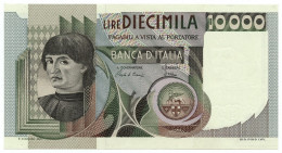 10000 LIRE RITRATTO D'UOMO A MEZZOBUSTO ANDREA DEL CASTAGNO 06/09/1980 SUP - Altri & Non Classificati