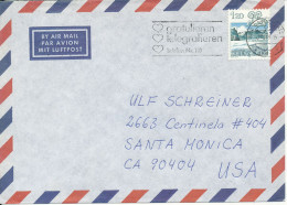 Switzerland Air Mail Cover Sent To USA 7-4-1985 Single Franked - Other & Unclassified