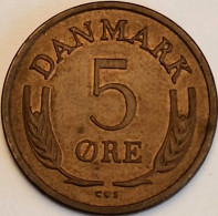 Denmark - 5 Ore 1963, KM# 848.1 (#3719) - Dinamarca