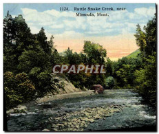 CPA Ratle Snake Creek Near Missoula Mont - Altri & Non Classificati