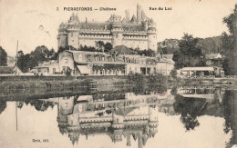 FRANCE - Pierrefonds - Vue Sur Le Château - Vue Du Lac - Vue Générale Du Château - Carte Postale Ancienne - Pierrefonds