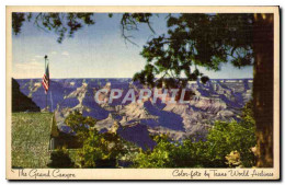 CPA The Grand Canyon Color Foto ByWorld Airlines - Gran Cañon
