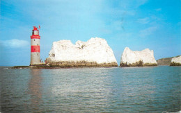 Sailing & Navigation Themed Postcard UK Needles Rocks And Lighthouse 1987 - Lighthouses