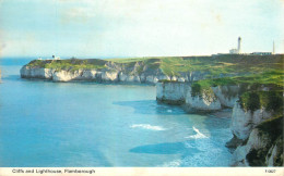 Sailing & Navigation Themed Postcard UK Lighthouse  Flamborough - Lighthouses