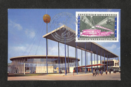 BELGIQUE - BELGIE - Carte MAXIMUM 1958 - Exposition Universelle De BRUXELLES - 1951-1960