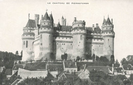 FRANCE - Château De Pierrefonds - Vue Générale Du Château - Vue De L'extérieur - Carte Postale Ancienne - Pierrefonds