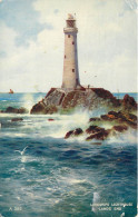 Sailing & Navigation Themed Postcard UK Lighthouse Lands End - Lighthouses