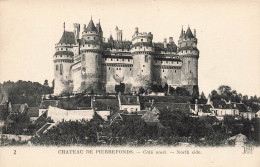 FRANCE - Château De Pierrefonds - Côté Nord - North Side - Vue Générale - Vue De L'extérieur - Carte Postale Ancienne - Pierrefonds